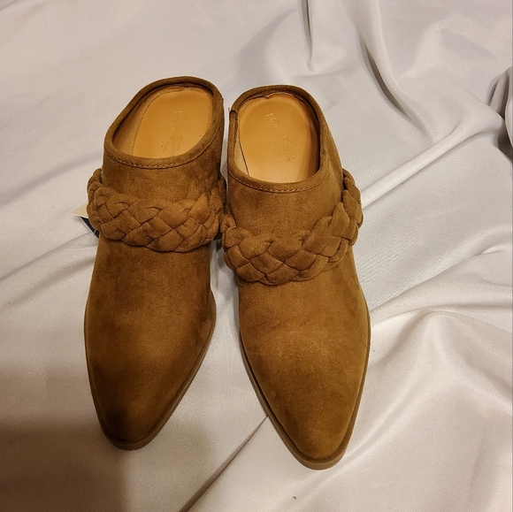 Women's Avis Mule Heels - Universal Thread" Cognac - Picture 6 of 8